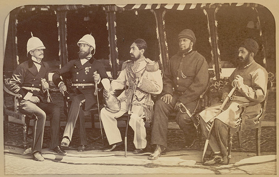 Officers by John Burke, 1879